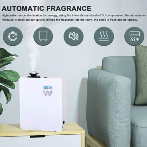 Cover 1500 m³ Aroma Machine Automatic Aerosol Dispenser Essential Oil Scent Machine Support APP remote control