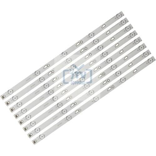 LED strip(8) for TCL 49D1600 ODM 49_D1600 LX20160826 49L510U18 49HR332M05A0 V3 V4 4C-LB490T-HR4 YH1 YH7 YHJ yh6 49E301 49U3600C