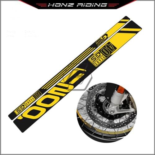 For BMW R1200GS R1250GS Adventure 2014-2021 Motorcycle Wheel Reflective 40 Years Rim Sticker