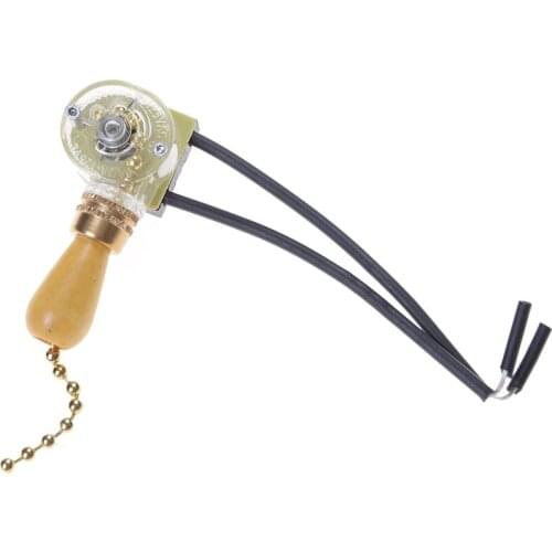 Convenient Ceiling Fan Light Wall light Bedside Lamp Replacement Pull Cord Chain Switch Wholesale