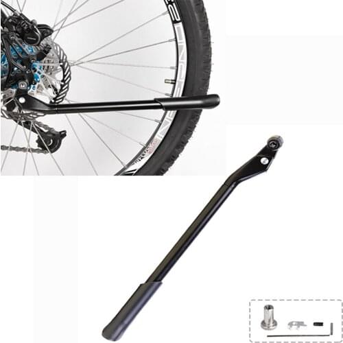 Bicycle Kickstand 170g for Quick Release Clamp Mount 26/27.5/29in 700C Use CNC Anodized Alloy Side Support Stand