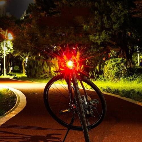 Waterproof Riding Bicycle Taillight LED Rear Light Back Pack Warning Bike Mtb Cycling Road Safety Warning Flashlight Accessories