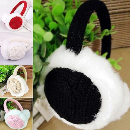 Women Girl Winter Warm Kint Earmuffs Earwarmers Ear Muffs Earlap Warmer Headband Christmas gift headband earmuffs на уши зимние