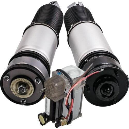 1Pair Rear Left Right Complete Air Suspension Kit For BMW 7 Series E65 E66 745i 745Li 37126785538 37126758574 37126758573