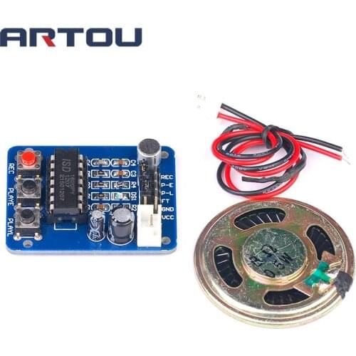 10pcs ISD1820 Voice Recording Recorder Module With Mic Sound Audio Loudspeaker