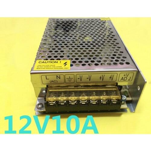 Nice 2Pack 12V10A switching power supply, 12V120W monitoring power supply, LED lamp band, light bar, light box power supply