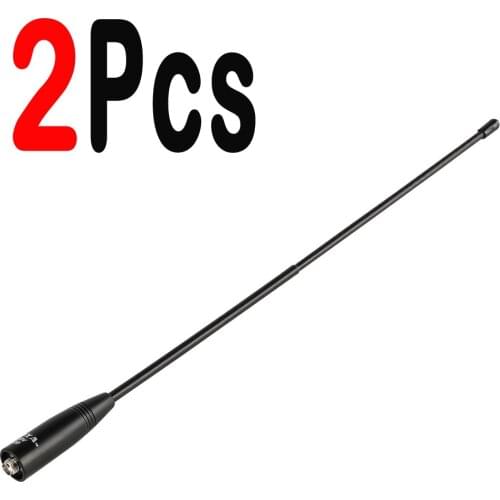 2Pcs Nagoya NA-701 SMA-Female Dual Band NA701 Handheld Antenna For BaoFeng UV-5R BF-888s UV-82 UV-9R Plus Wouxun Walkie Talkie