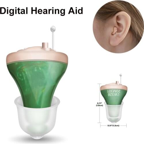 328 Invisible Digital Hearing Aids Mini Wireless Sound Amplifier For Deafness Elderly Adults Ear Care Aid Device DropShipping