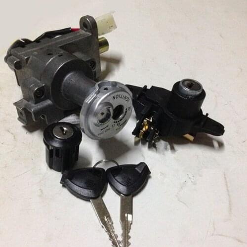 Motorcycle Accessories QS125T-3A with Resistance Electric Door Lock Sleeve Lock Full Car Lock