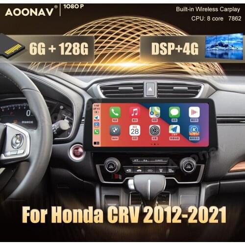 2 din Android 10.0 car radio For Honda CRV 2012-2021 car stereo auto radio GPS navigator Video Audio Radio Head Unit