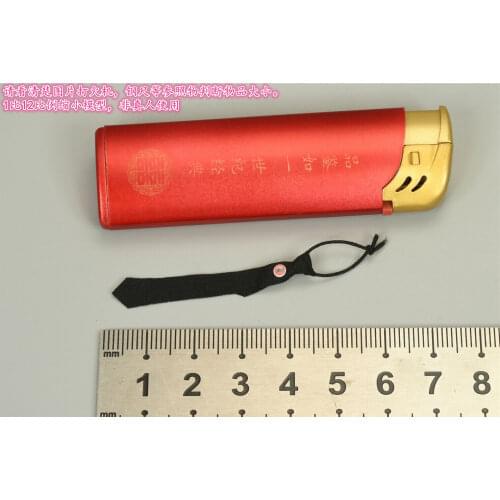 BGS009 1/12 Scale Big Head Soldier Thin Person Black Tie Model for 6"