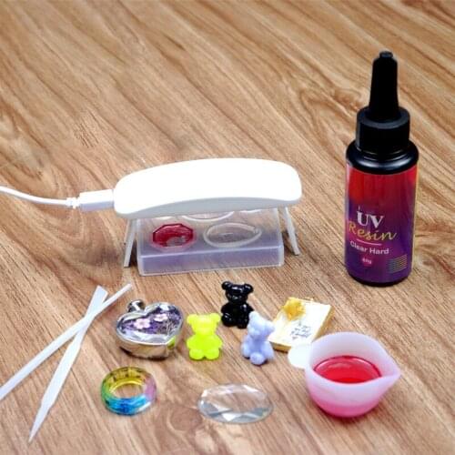 Epoxy Paint UV Crystal Glue Mold Epoxy Resin Resin Dye DIY Jewelry Production LL@17