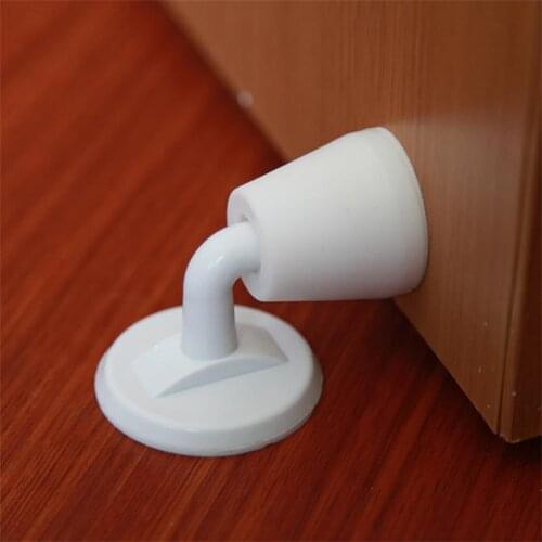 1 PC Silicone Door Stop Stopper Home Adhesive Door Wall Bumper Practical Floor Protective Pad Holder Wall Protectors Bumper