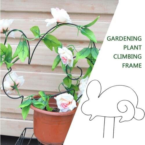 Plant Bracket Support Iron Gardening Plant Climbing Frame Flower Support Flower Arrangement Shelf Fixed Climbing Flower Stand