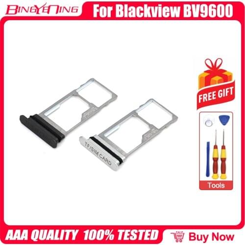 100% New Original SIM/TF Card Tray For Blackview BV9600 Pro Dual SIM Card Slot Repair Replacement Accessories Parts