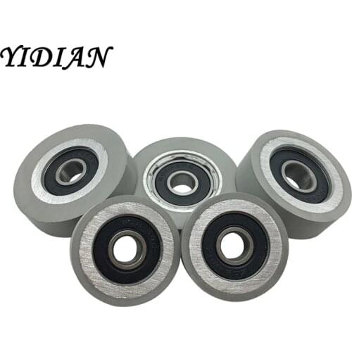 Durable Snipping Roller Rubber Copying Wheel for Homag Biesse Nanxing KDT Edge Banding Machine 2Pieces