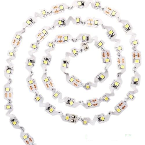 Shop Signs LED S Shape LED Strip Light 2835 Bendable 12V 5M 60leds/m Backlit for 3D Channel Letters Display Replace LED Module