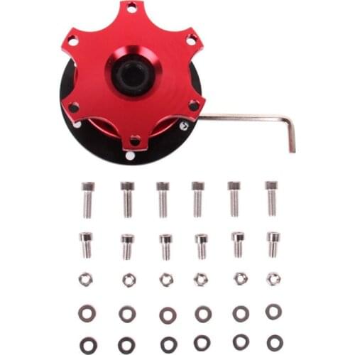 Universal Car Steering Wheel Quick Release HUB Racing Adapter Snap Off Boss Kit