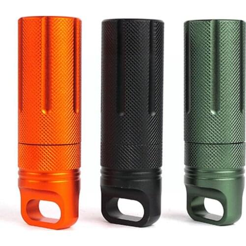 EDC Waterproof Container Capsule Dry Pill Outdoor Hike Seal Storage Medicine Trunk Match Bottle Survive Holder Camp Box Cas I4M5