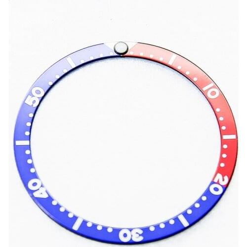 Heimdallr Watch Bezel Parts Abalone 6015 Black/Green/Blue/Red Bezel Insert Luminous Dot Fit Mens Diver Watch