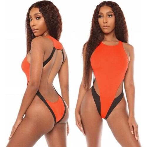 Womens Swimwear Swimsuit Bathing Suit Monokini Bikini Padded Beachwear Hollow
