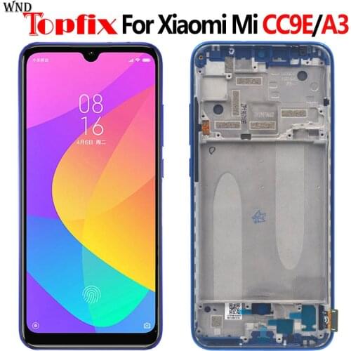 TFT LCD For Xiaomi Mi CC9E LCD Display Touch Screen Digitizer Assembly For Xiaomi MI A3 LCD Screen Replacement