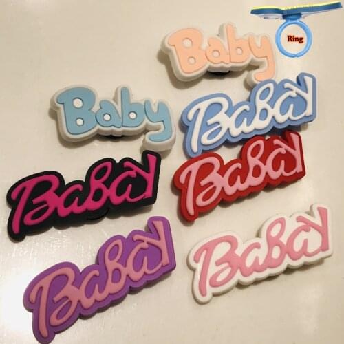 7PCS PVC Multicolor Baby For Children Lovely Trinkets Finger Jewelry Accessories Adjustable Ring Kids Birthday Finger Ring