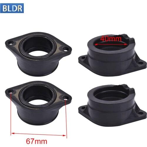 Carburetor Air Inlet Intake Manifold Pipe Interface Adapter Joint Glue Boot For Suzuki DR250 TU250 SP250 GN250 SP DR TU GN 250