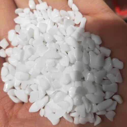 White Jade Stones Pebbles Rocks Garden Landscape Ornaments Decoration DIY Craft Home Decor