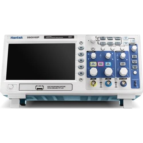 NEW Hantek DSO5072P Digital Oscilloscope 70MHz 1GSa/s 7.0-inch WVGA(800x480)