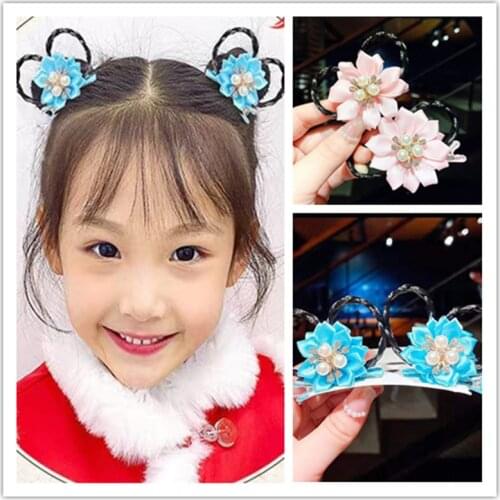 Childrens hair clips, Chinese style, girls' Han clothing, headdress clips, costume braids, baby hairpins, hairpins