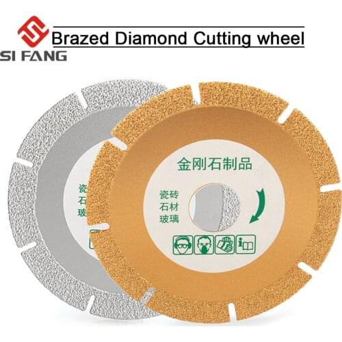 100mm Flat Diamond Grinding Wheel Disc Dry/Wet Diamond Cutting Disc Saw Blade For Cuttter Marble Concrete Tile Stone Glass Tool
