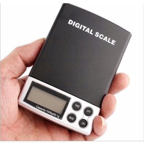 0.1g - 2000g Mini Digital Pocket Jewelry Sclae LCD display Diamond Weighing Electronic Scale 0.1g