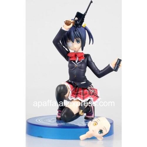15cm Takanashi Rikka Anime Figure Chu-2/Chuunibyou Demo Koi Ga Shitai The Eil Eye Kneeling Rikka Takanashi Action Figure Toys