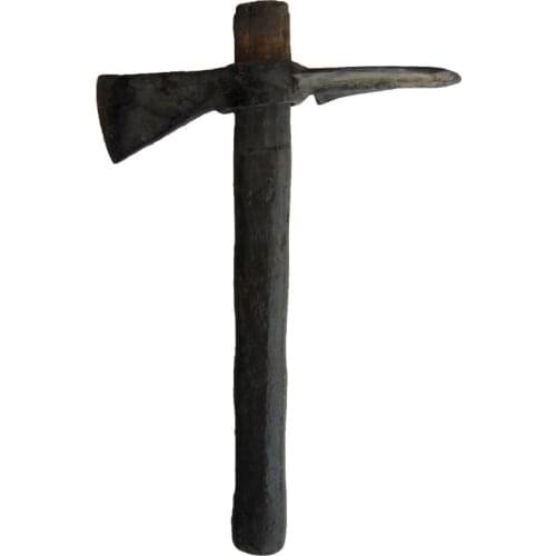 Pickaxe gravina picozza hammer tool with wood handle