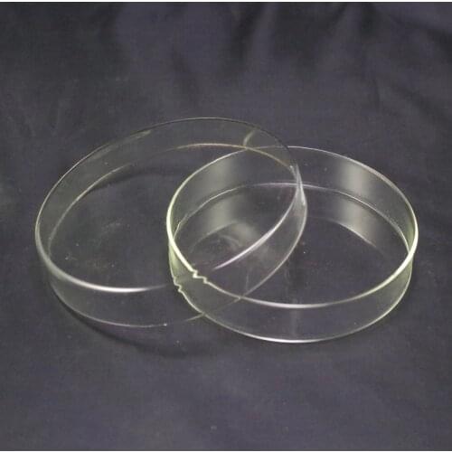 Lab glass 100mm Petri dishes with lids clear glass 1pcs lab Petri dish