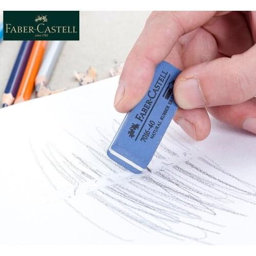 Faber Castell Eraser Rubber Natural Rubber Eraser 1Pcs Faber-castell 7016 Cute Eraser Gel Pen Ink Pen For School Supplies