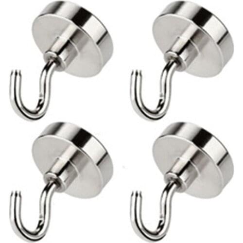 1Pcs Magnetic Hanging Hooks Hold Strong Magnet Hanger for Home Kitchen Wall Hook Organization