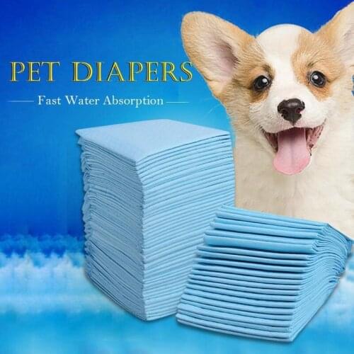 Dog Puppy Training Pads Pee Pad Dog Cleaning Diapers For Cats Nappy Mat Pad Super Absorbent Healthy Pet Supplies
