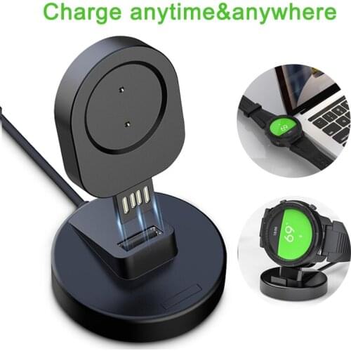 Portable Magnetic Charger for Amazfit GTS GTR T-REX Smart Watch Stand Separable Docking Station Modes Charging Accessories