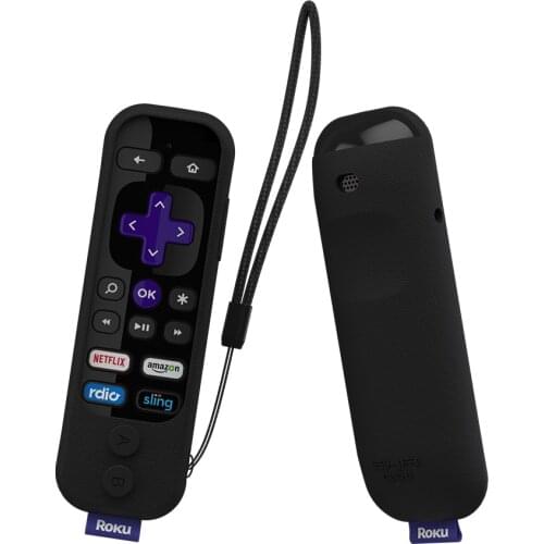 Shockproof Silicone Protective Remote Case For Roku Gaming remote 3 (4230/4200) for Roku 3 Gaming Remote Cover SIKAI