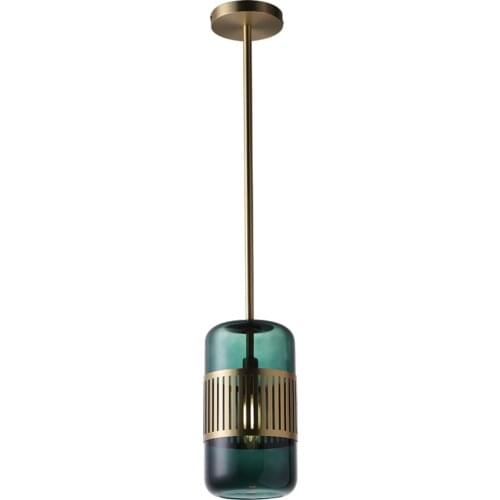 Post-modern Luxury Bar Bedside E14 Led Pendant Lights Copper Designer Atmosphere Hanging Lamp Home Decor Bedroom Balcony Cafe