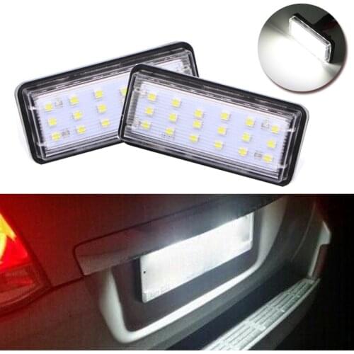 Car License Plate Light For Toyota J100 J120 J200 Land Cruiser Prado Replacement Lamp