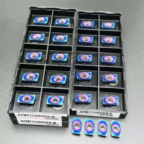 High Quality APMT1135 M2 Carbide Insert APMT 1135 H2 Face Mill Lathe Milling CNC Tools Milling inserts Steel processing
