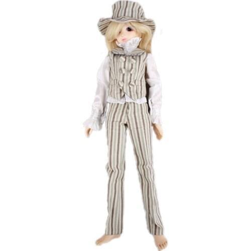 [wamami] 530# Brown Stripe Suit 1/4 MSD DZ DOD AOD BJD Dollfie