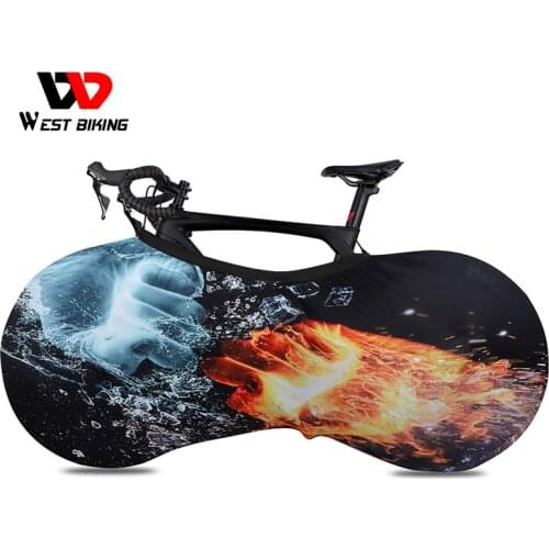 WEST BIKING Bike Cover Universal Cycling MTB Bike Chain Dust-Proof Scratch-proof Storage Bag Bicycle Wheel Protector Accessories