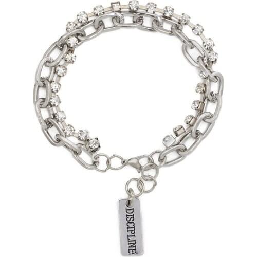 Game Jewelry Layered Chain Full Crystal Discipline Bracelet For Women