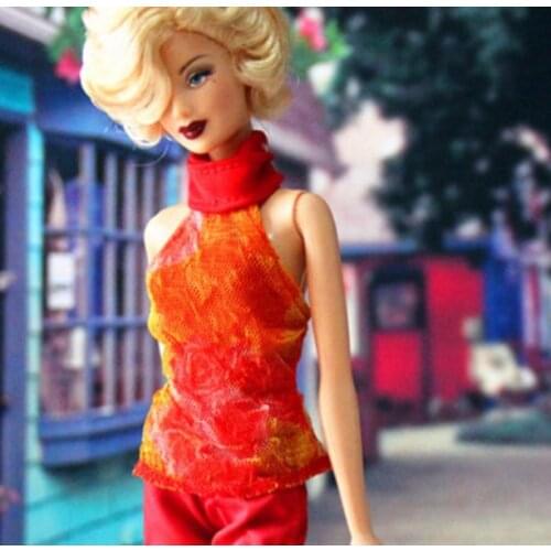 12 styles for choose Festival Gifts For Girl Gift Doll Accessories lifestyle Suit Dress bobtail Clothes For BB 1:6 Doll BBI00102