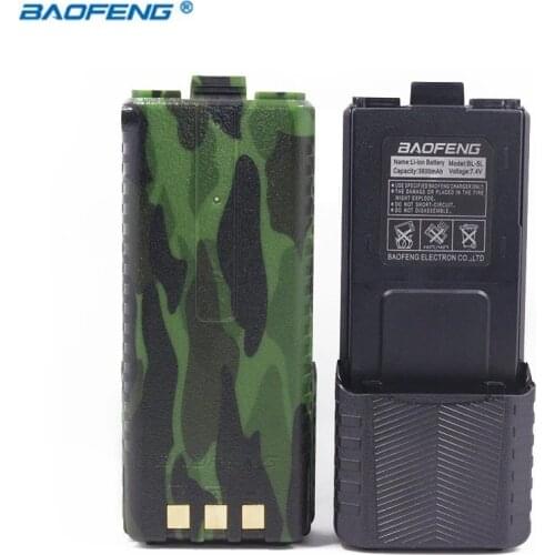 Baofeng UV-5R BL-5 Battery 1800mAh 3800mAh Li-ion Battery for UV5R UV-5RE UV-5RA 5RB 5RL Portable Ham Walkie Talkie Two Way Radi