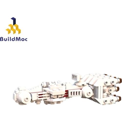 BuildMoc Star Series Movie Tantive IV Spacecraft Toys Building Blocks Technician Spaceship Blocks Educational Toys For Children